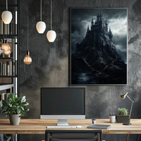 The Enchanted Castle On The Cliff Poster