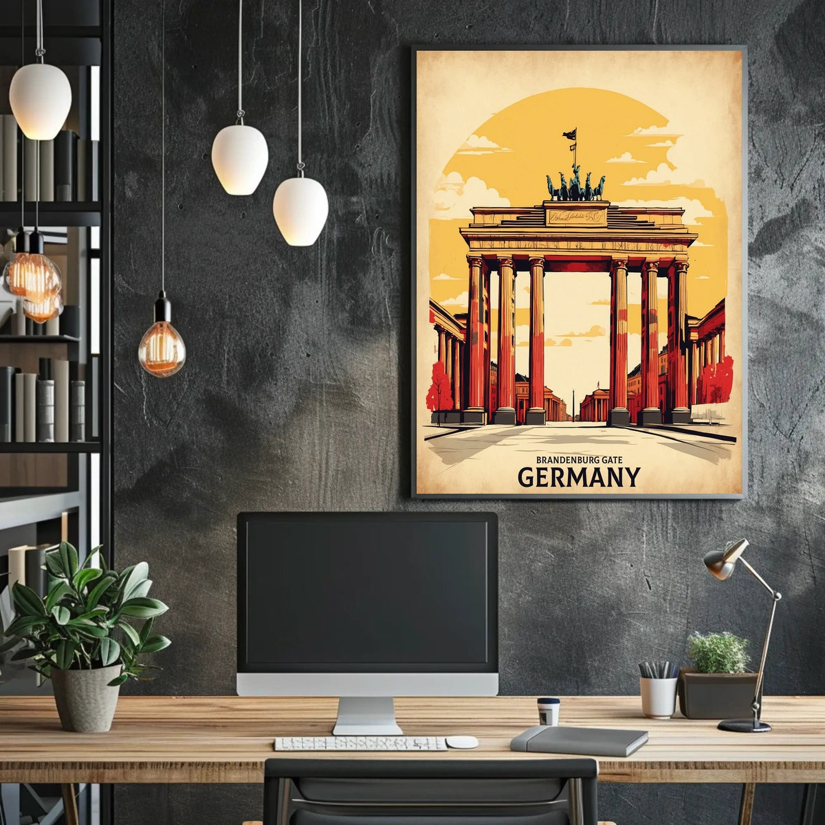 Brandenburg Gate Germany Poster