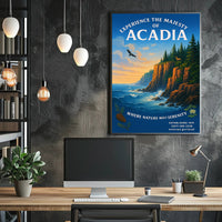 Experience the Majesty of Acadia Poster PosterGoat