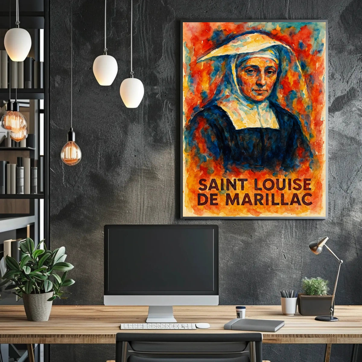 Saint Louise De Marillac Poster