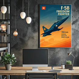 F-5B Freedom Fighter Poster