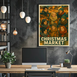 Christmas Market Poster