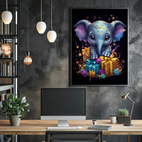 Enchanted Elephant Celebration Poster