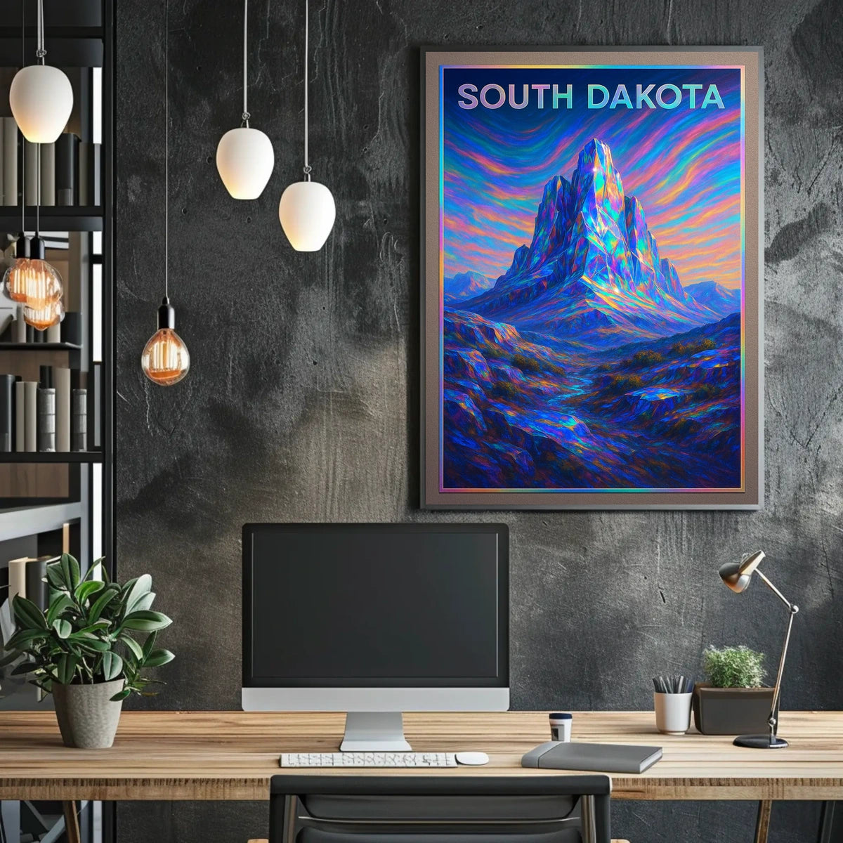 South Dakota Landscape Poster