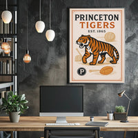 Princeton Tigers Est. 1865 Poster PosterGoat