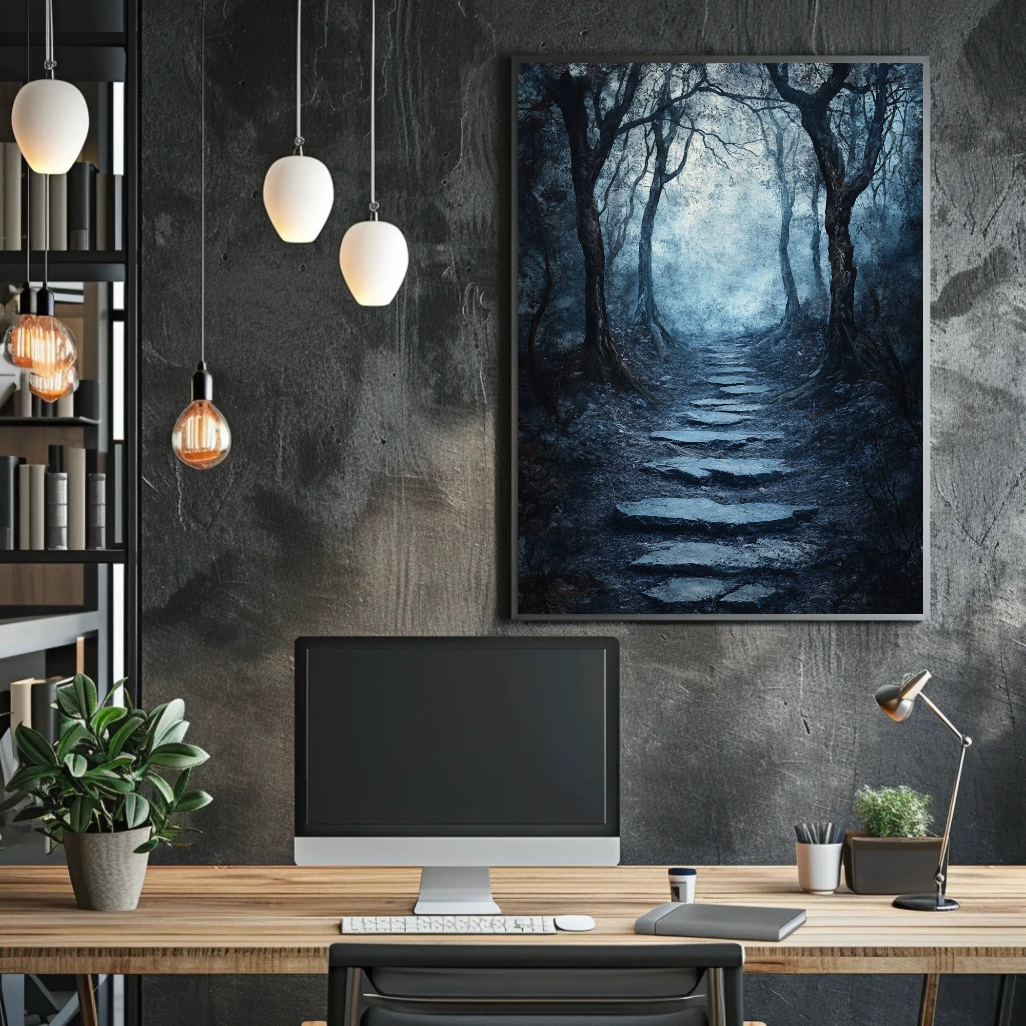 Enchanted Forest Pathway Poster