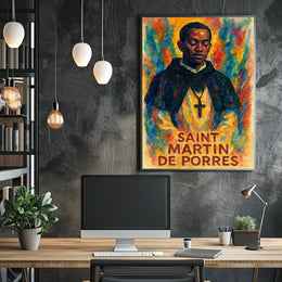 Saint Martin De Porres Poster