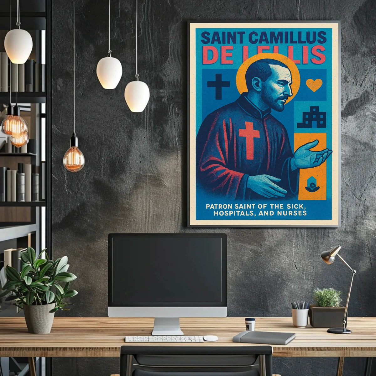 Saint Camillus De Lellis Poster