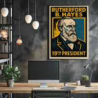 Rutherford B. Hayes 19th President Poster