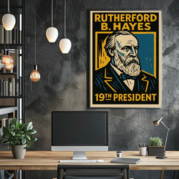 Rutherford B. Hayes 19th President Poster
