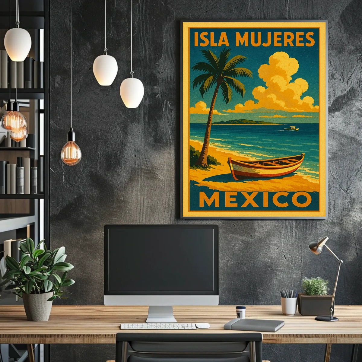 Isla Mujeres Travel Poster