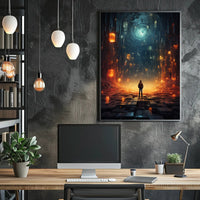 Journey Into The Digital Abyss Poster