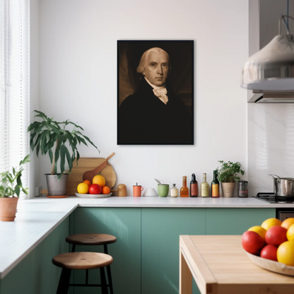 James Madison 4th President Sepia Photo