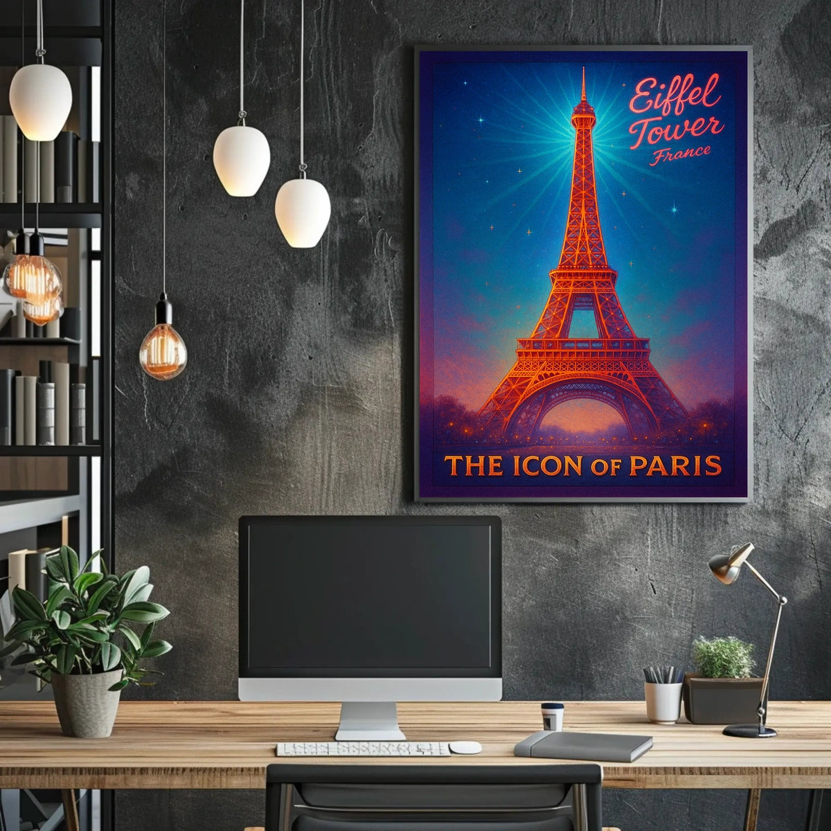 Eiffel Tower The Icon of Paris Poster