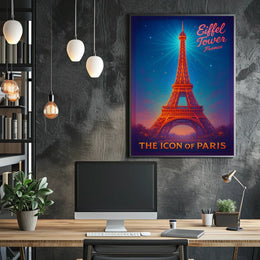 Eiffel Tower The Icon of Paris Poster