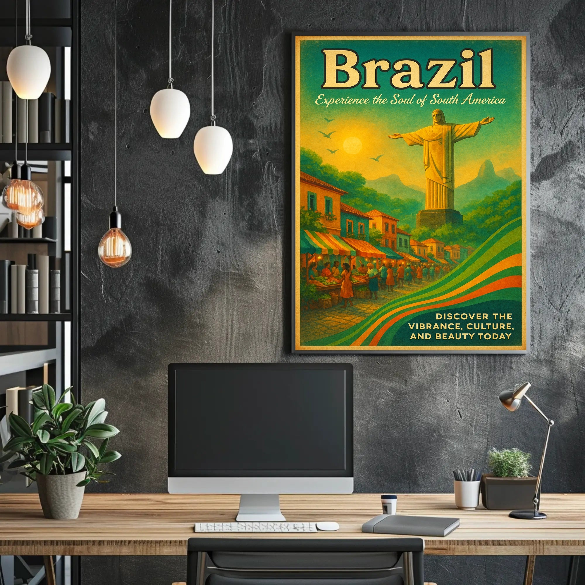 Discover Brazil Poster