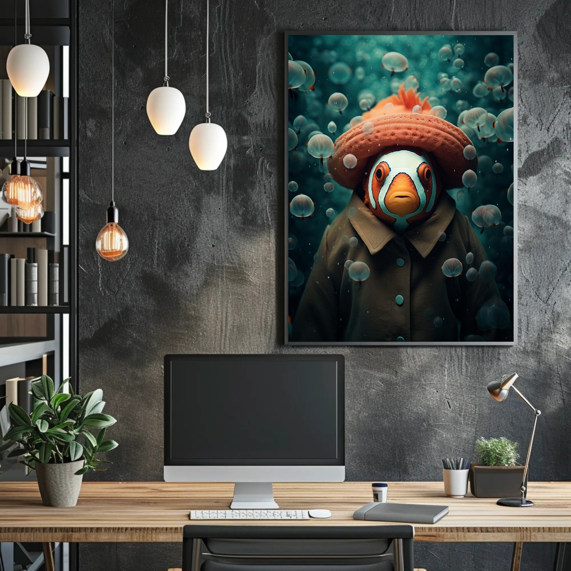Underwater Enigma Poster PosterGoat