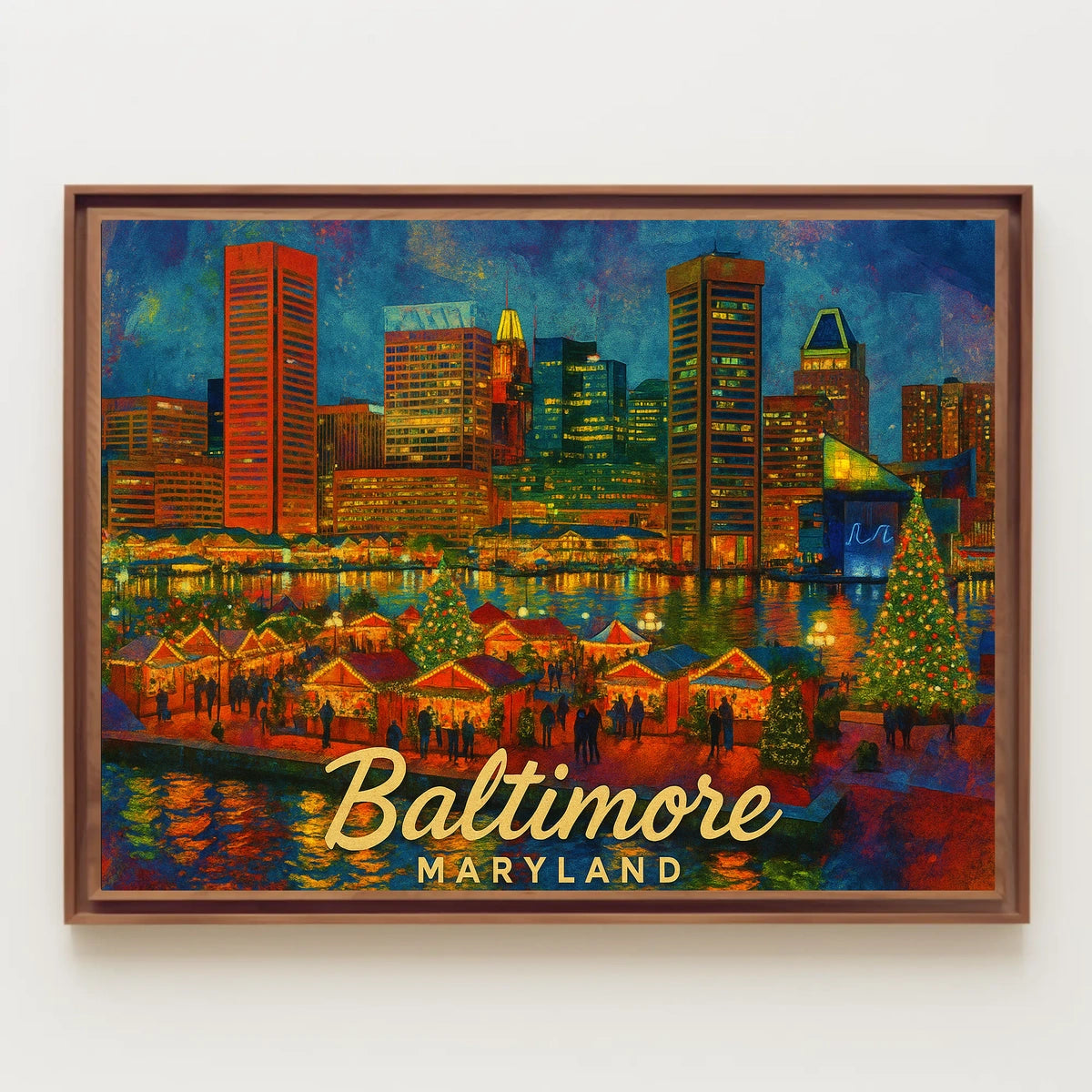 Baltimore Holiday Market Poster