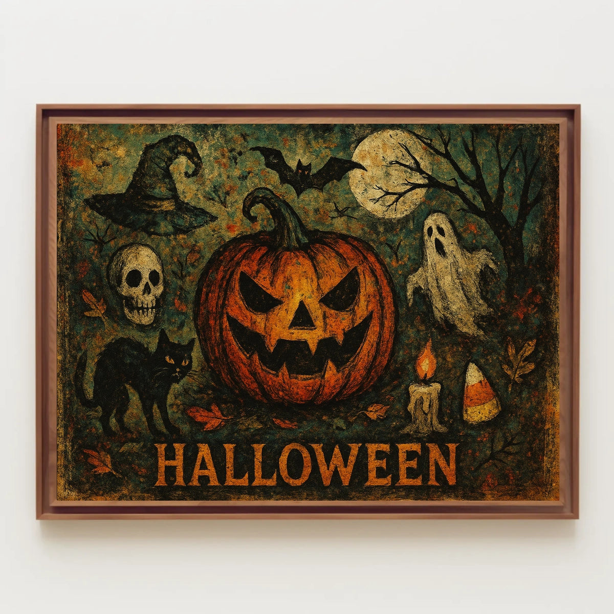 Halloween Night Gothic Collector Poster
