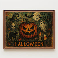 Halloween Night Gothic Collector Poster
