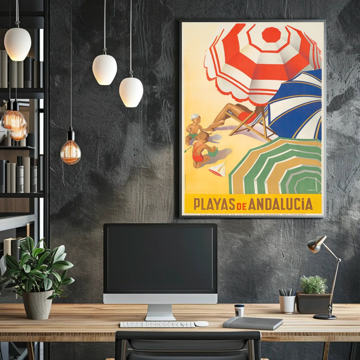 Playas De Andalucía Poster