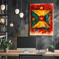 Vibrant Expression Poster