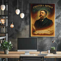 Chester A. Arthur A President Transforming Administration Poster PosterGoat