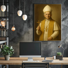 The Clergyman's Portrait Poster PosterGoat