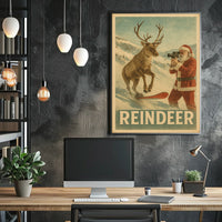 Reindeer Adventure Poster