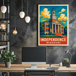Independence Missouri Historic Poster