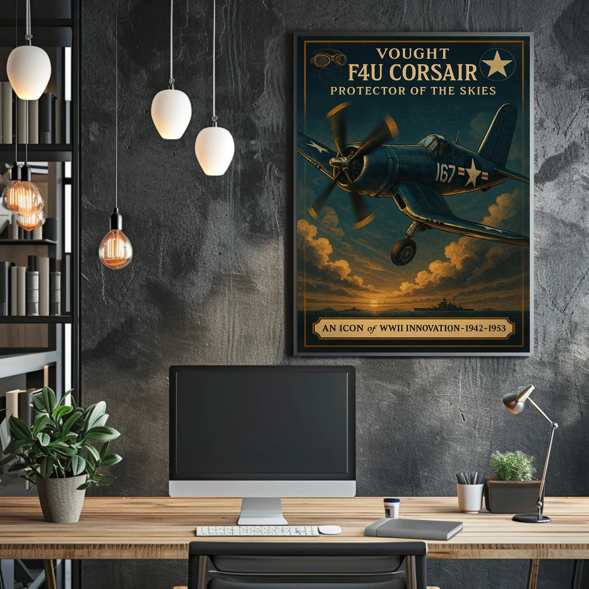 Vought F4U Corsair: Protector of the Skies Poster