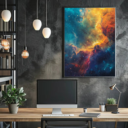 Cosmic Nebula Poster: Space or Astronomy Poster PosterGoat