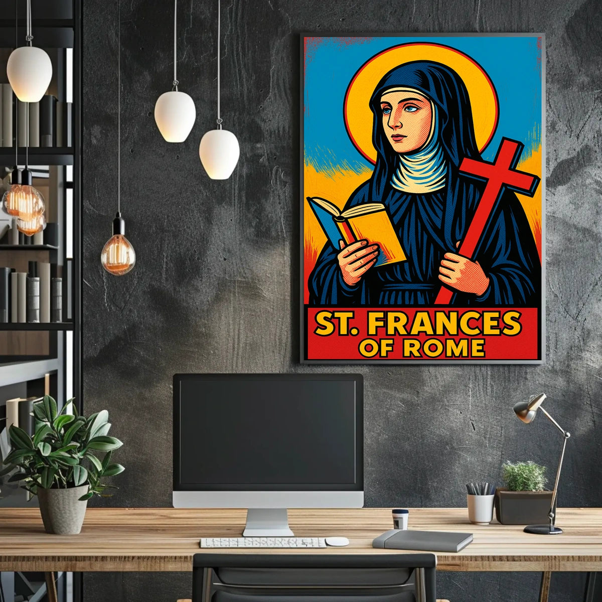 St. Frances of Rome Poster