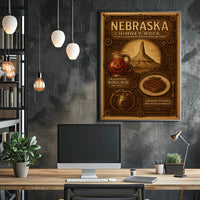 Nebraska's Pioneer Heritage Poster