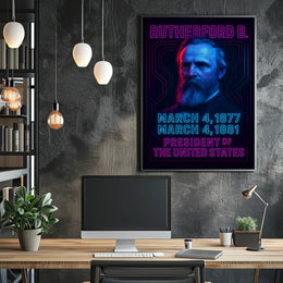 Rutherford B. Hayes 19Th President Poster
