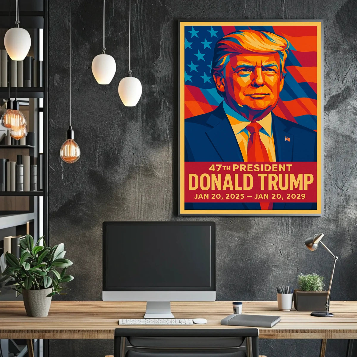 Donald Trump 47Th President Poster