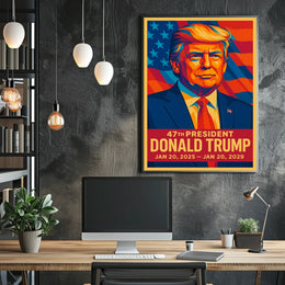 Donald Trump 47Th President Poster