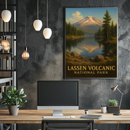 Lassen Volcanic National Park Poster