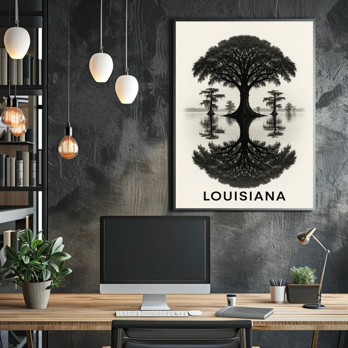 Louisiana Reflections Poster