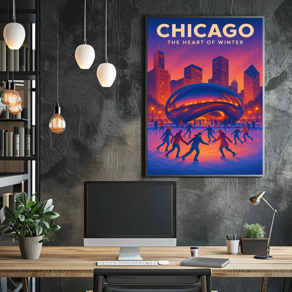 Chicago The Heart Of Winter Poster