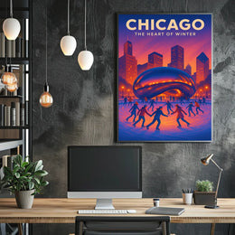 Chicago The Heart Of Winter Poster