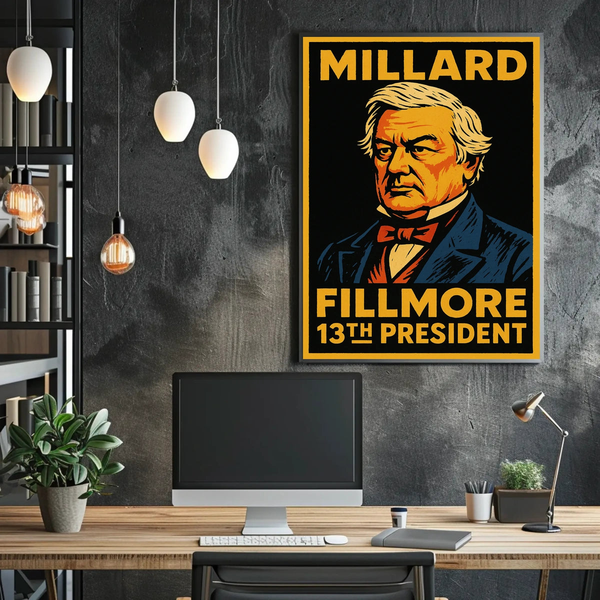 Millard Fillmore 13th President Poster