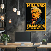 Millard Fillmore 13th President Poster