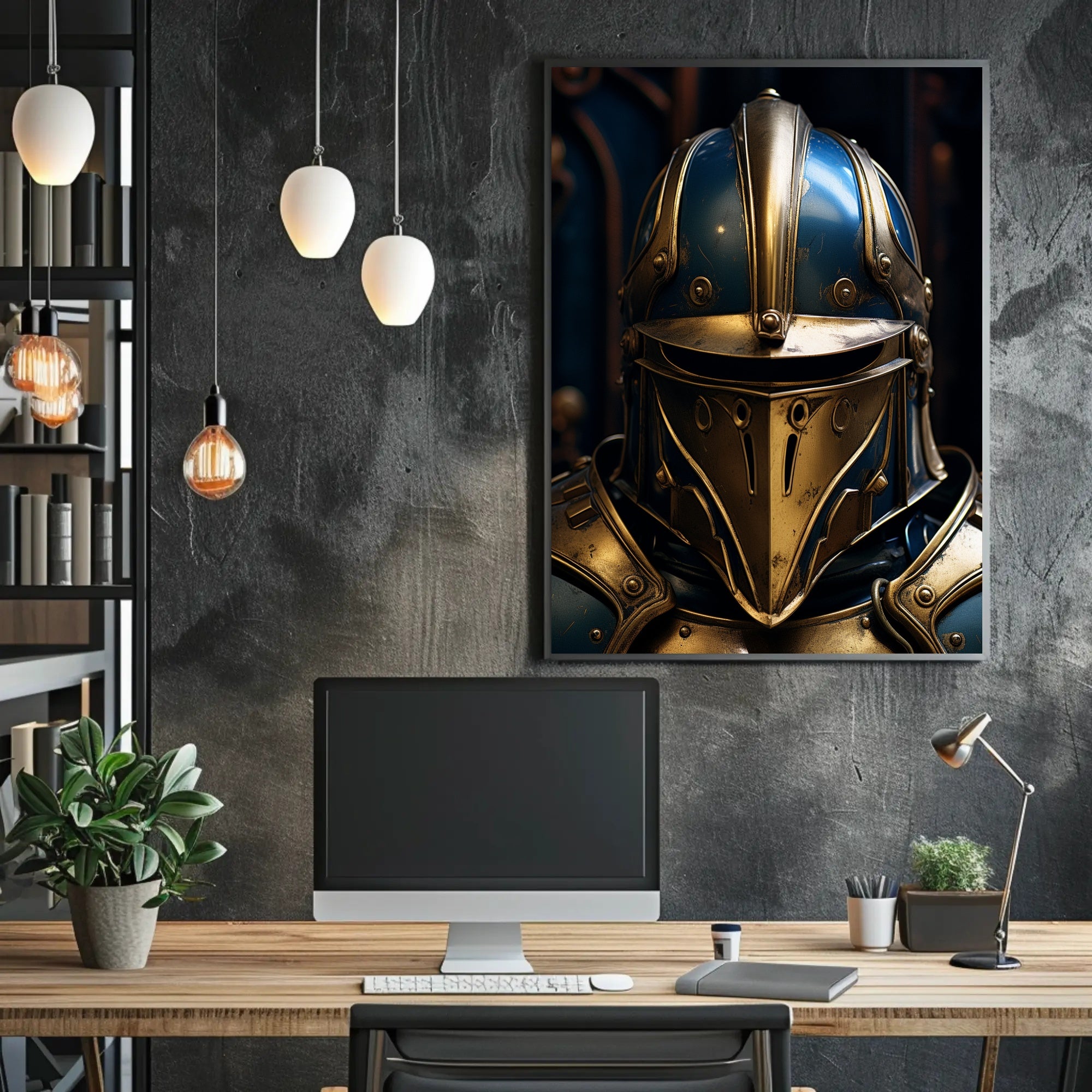 The KnightS Armor Poster PosterGoat