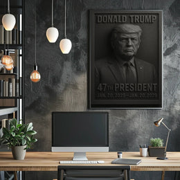 Donald Trump 47th President Poster