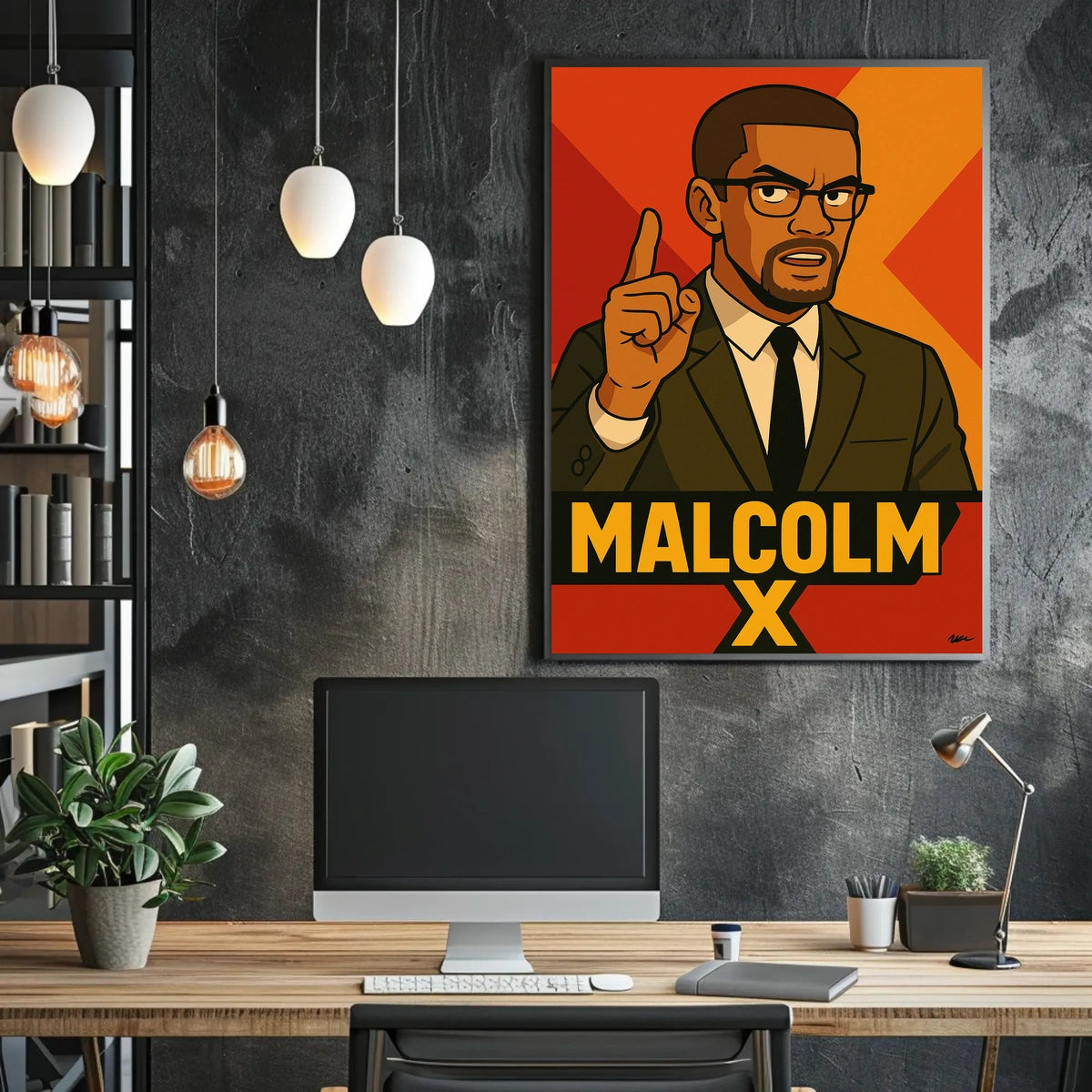 Malcolm X Poster