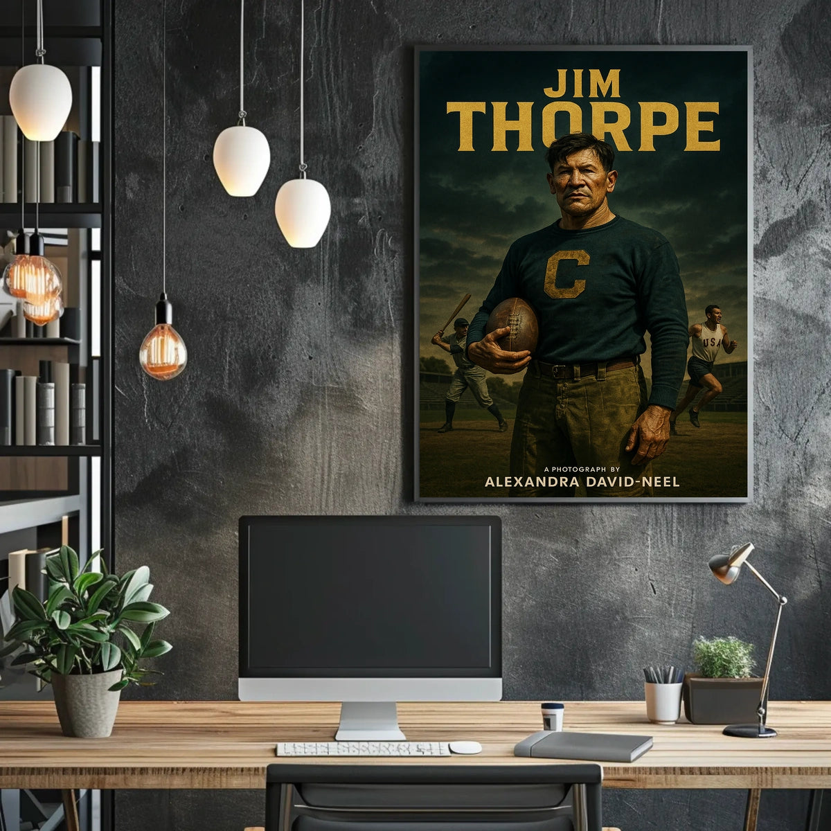 Jim Thorpe Athletic Legend Poster