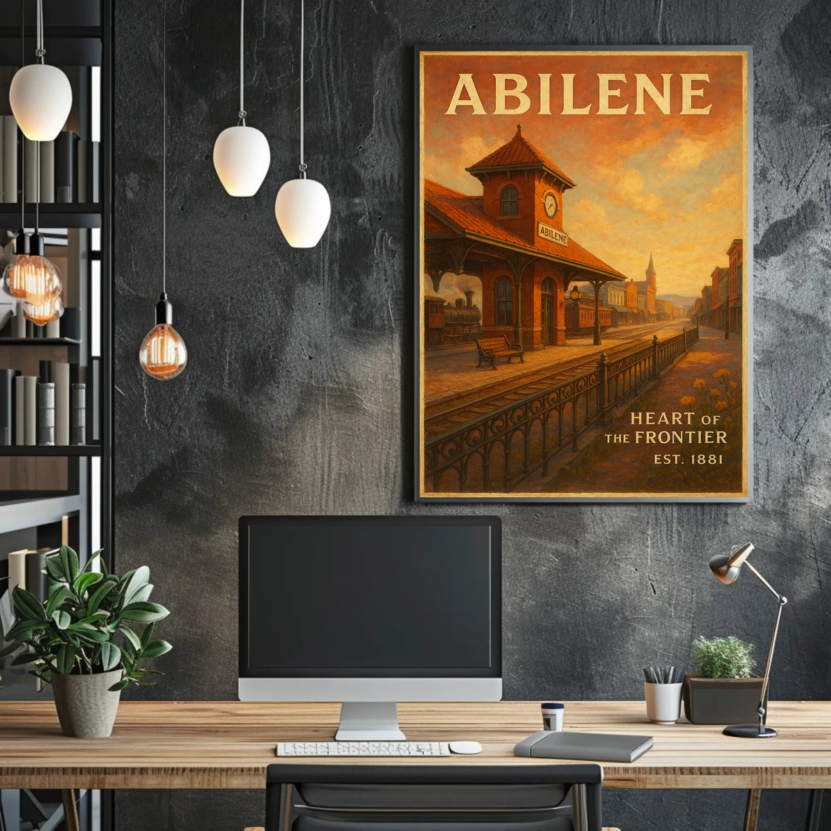 Abilene Heart of the Frontier Poster