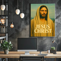 Jesus Christ Sacred Scenic Faith Poster