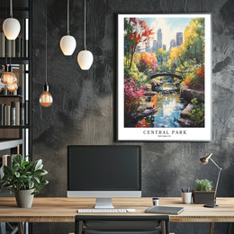Central Park Serenity Poster
